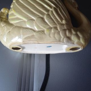 Figura cisne termómetro  vintage Japón