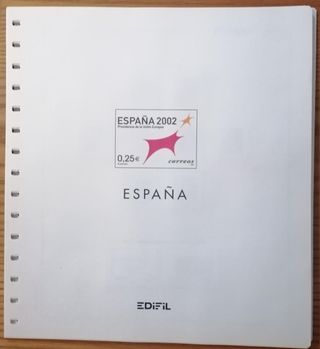 SUPLEMENTO EDIFIL 2002 SELLOS ESPAÑA EST. TRANSP.