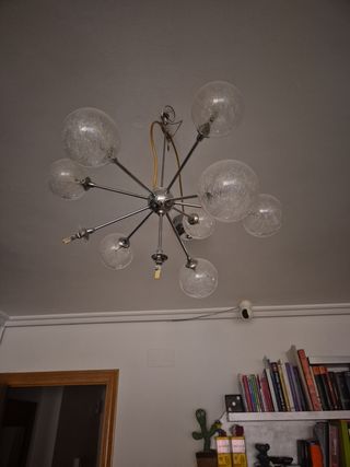 Lámpara techo moderna 6 luces