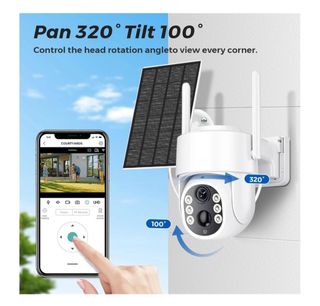Cámara Solar WiFi 4MP - Seguridad