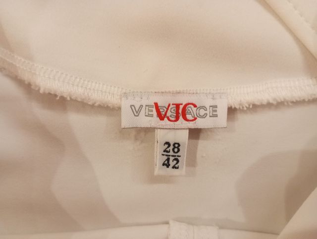 Miniabito Versace bianco Tg. XL