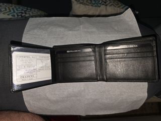 Cartera Pradens negra - Piel