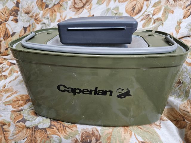 Secchio porta esche vive Caperlan