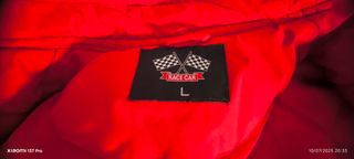 Cazadora Moto Racing Roja