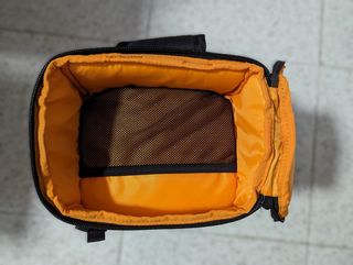 Mochila cámara réflex negra