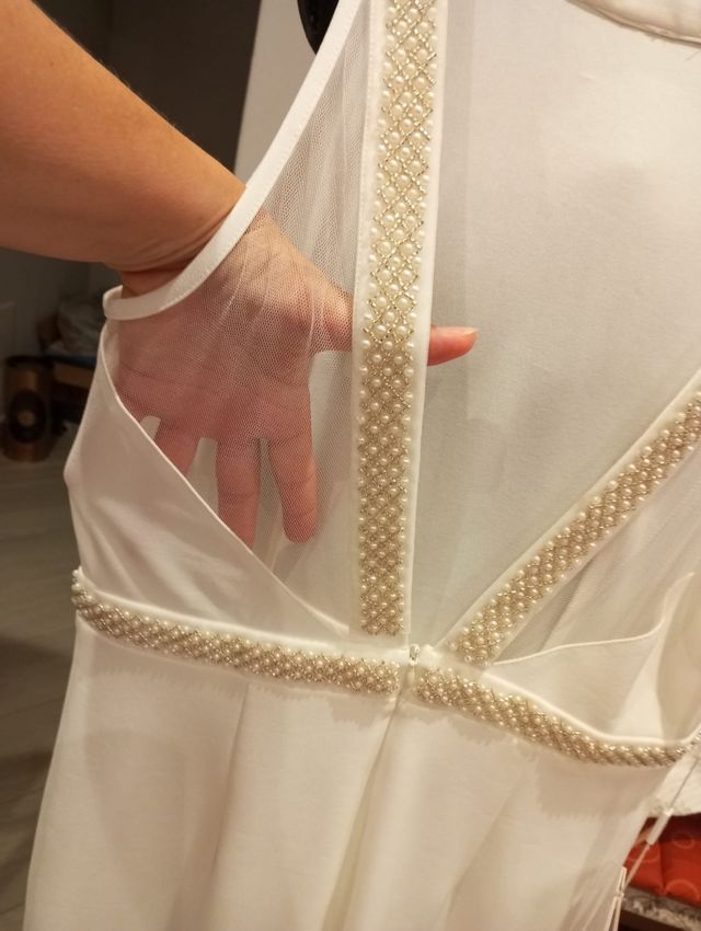 Abito bianco JJ.House tg. XXL