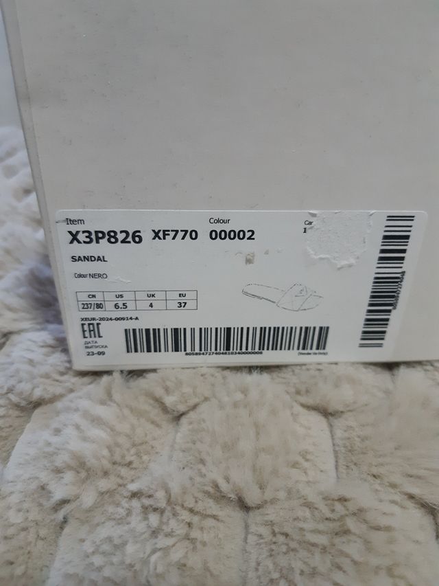 Sandalias Emporio Armani - Talla 37