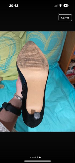 Botines negros de tacón