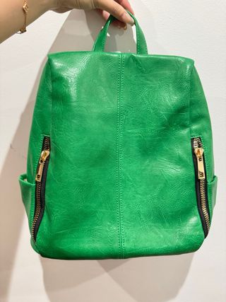 Mochila verde - Bolso bandolera
