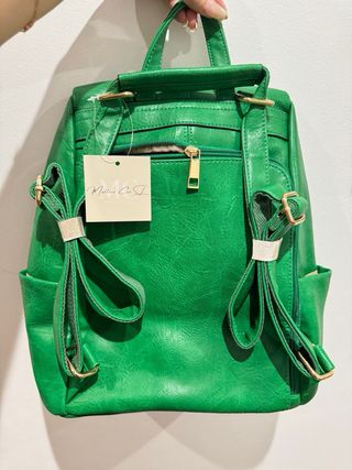 Mochila verde - Bolso bandolera