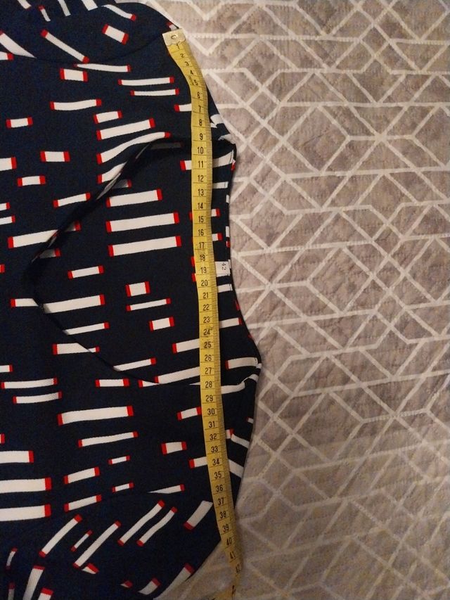 Vestido negro y blanco