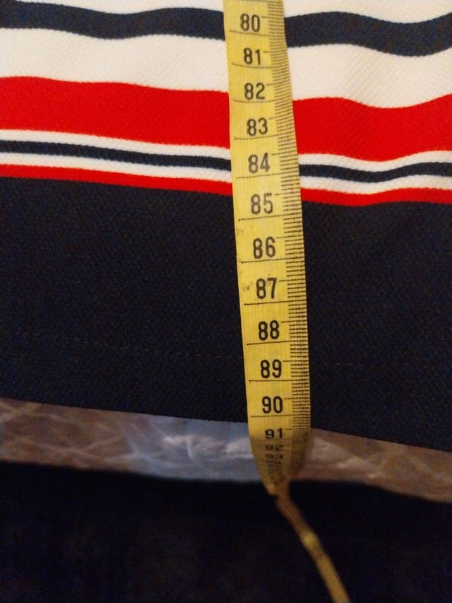 Vestido negro y blanco