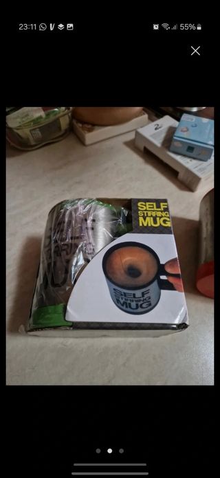 Tazza auto-mescolante