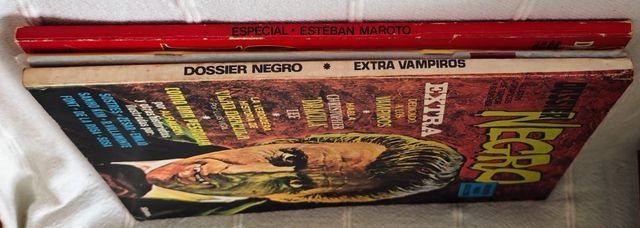 3 Cómics EXTRA DOSSIER NEGRO. Años 70