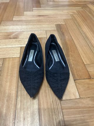 Bailarinas Zara negras -talla 36