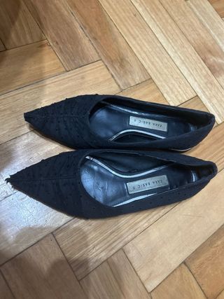 Bailarinas Zara negras -talla 36