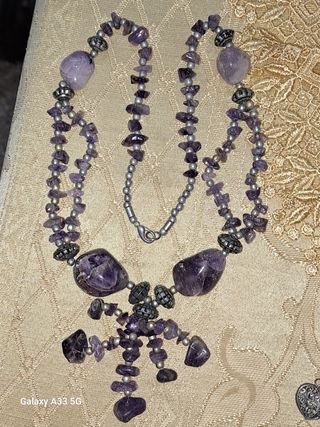 Collana Ametista - Argento