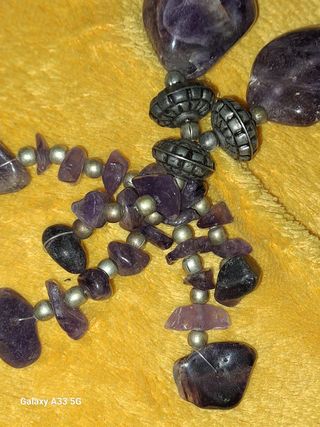 Collana Ametista - Argento