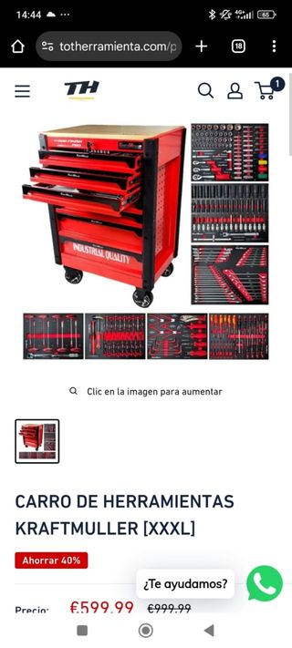 Carro herramientas Kraftmuller XXL