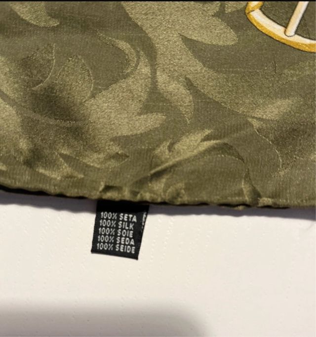 Foulard seta Made in Italy vintage