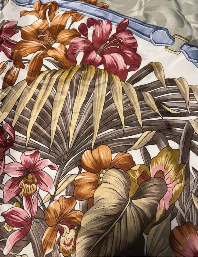 Foulard seta Made in Italy vintage