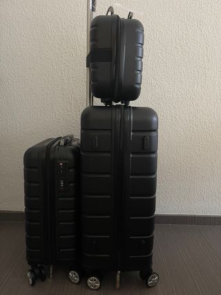 3 Maletas Negras Nuevas