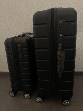 3 Maletas Negras Nuevas