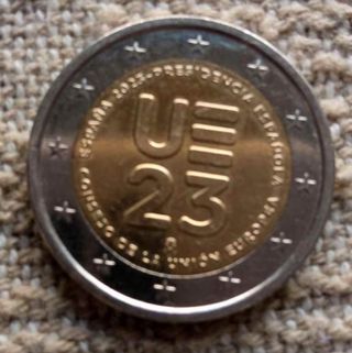 Moneda 2€ España UE 2023