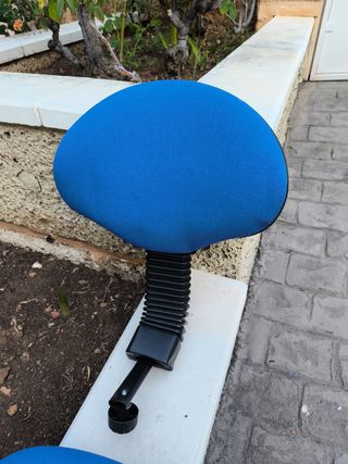 Recambio silla oficina azul