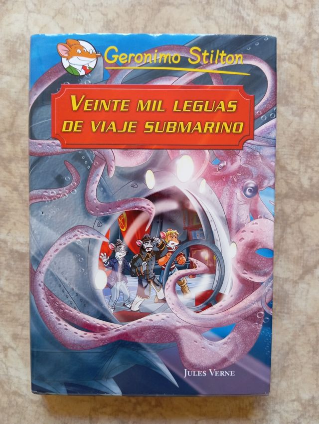 Pack 6 libros Gerónimo Stilton MUY BARATOS