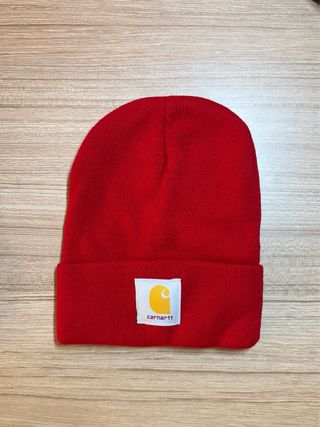 Gorro de carhartt rojo