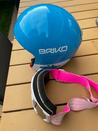 Casco esquí Briko + máscara