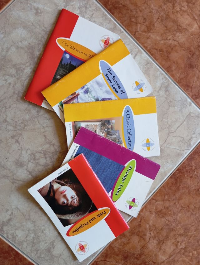 LIBROS PARA PRÁCTICA DEL INGLÉS (MUY BARATOS)