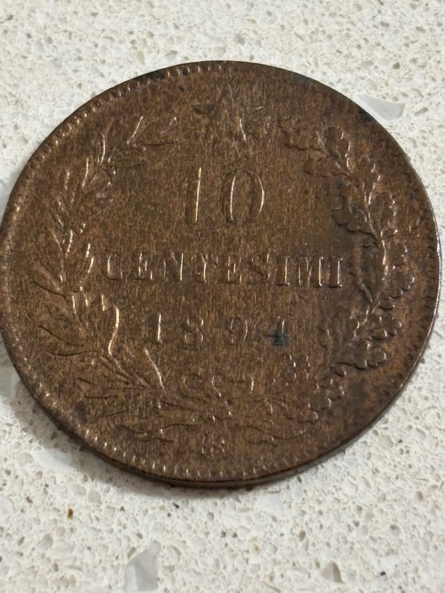 Moneta 10 Centesimi 1894