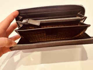Cartera Montblanc negra - Piel cocodrilo
