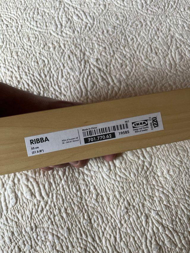 Estantes Ikea Ribba - Madera - 2uds