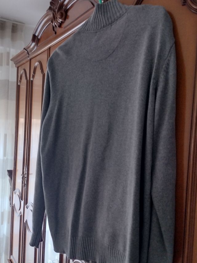 Chaqueta gris  morango manga larga