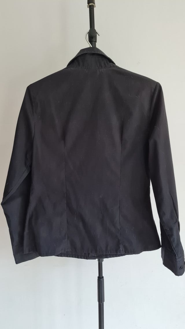 Camisa negra manga larga