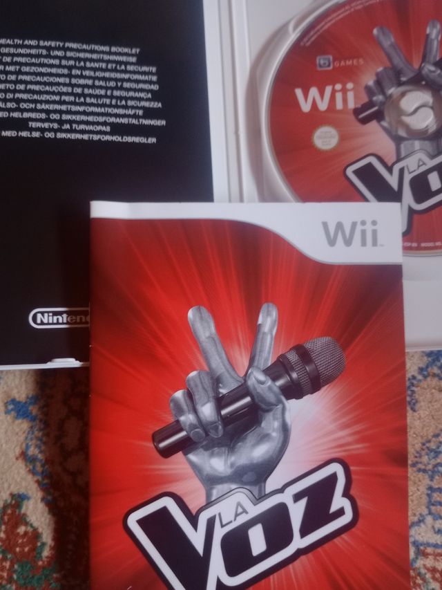 La Voce Karaoke Wii - Gioco seminuovo