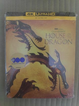 La Casa Del Dragón Steelbook Metálica 4K Ultra HD