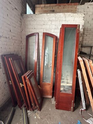 Ventanas madera maciza (10 unidades)