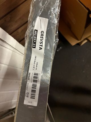 Zócalo Grevsta Gris IKEA - 220x8cm