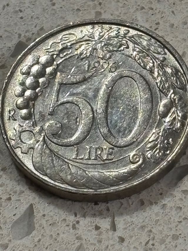 50 Lire Italia 1996 - moneta