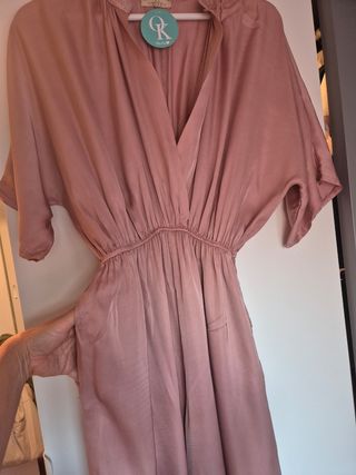 Mono satinado rosa - Talla única