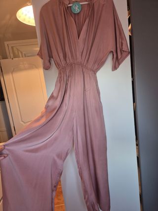 Mono satinado rosa - Talla única
