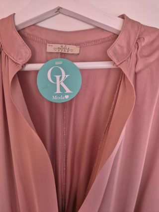 Mono satinado rosa - Talla única