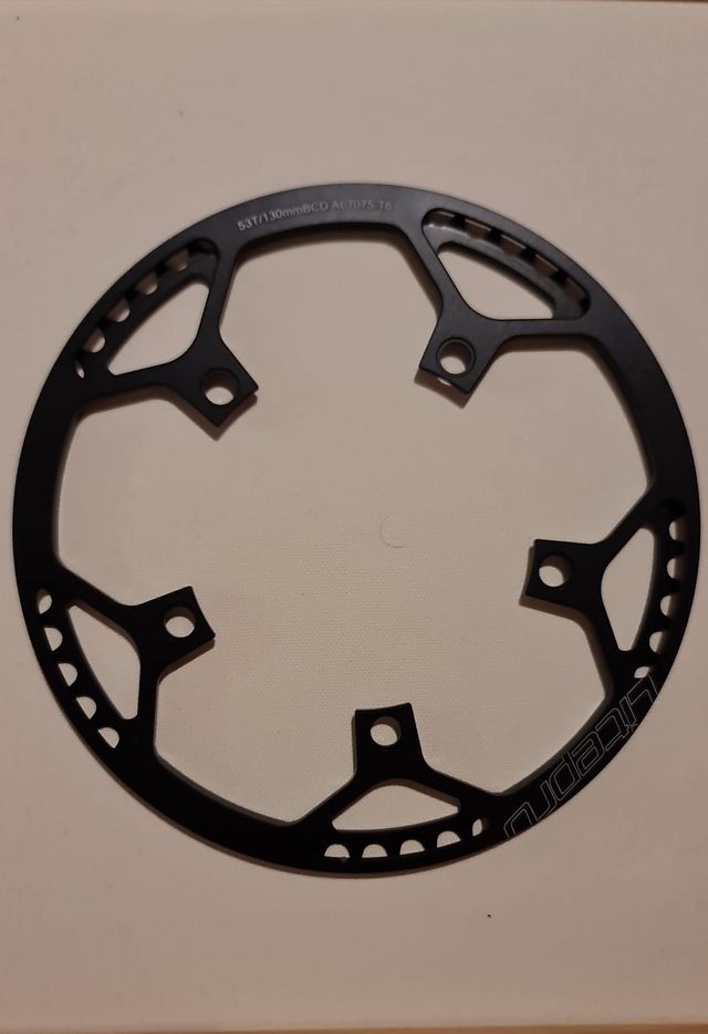 Plato bici 53T/130mmBCD Aluminio