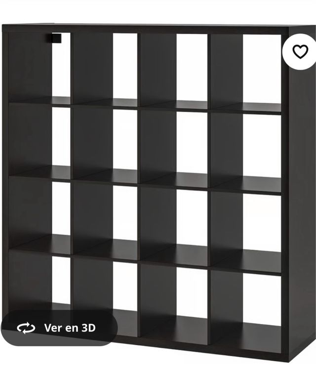 Estantería negra IKEA - 1 ud.
