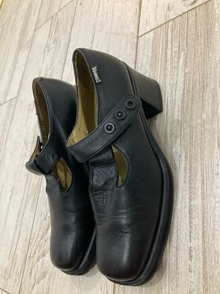 Zapatos Camper negros - tacón