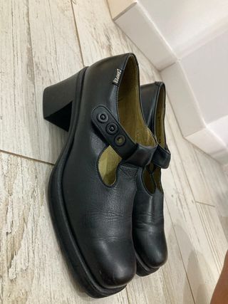 Zapatos Camper negros - tacón